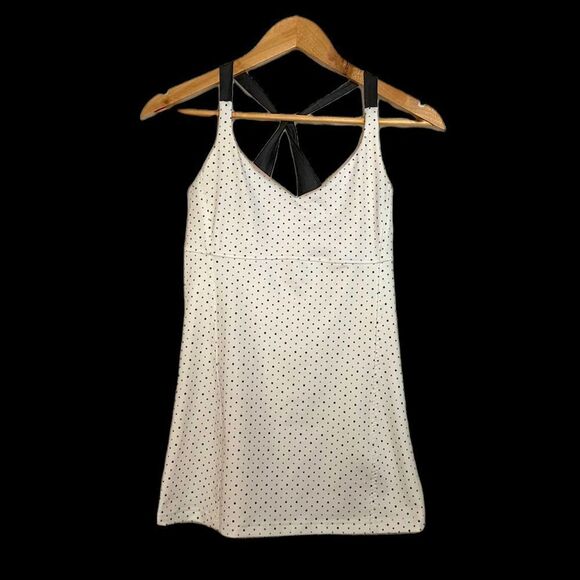 Lululemon Silk Strapped Polkadot Tank - Picture 1 of 8